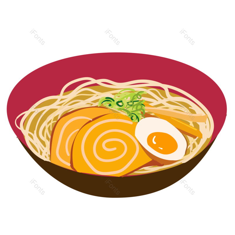 餐饮图片,卡通美食元素,面条PNG,免抠素材